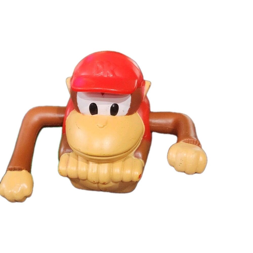 2008 Burger King Nintendo Wii RUMBLING TUMBLING DIDDY KONG Toy , Works